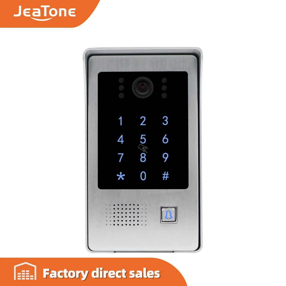 Video Door Phone IP Door Bell 1.0 MP with POE High Resolution Outside Doorbell Call Panel IP65 Waterproof Support Password+Swipe
Video Door Phone IP Door Bell 1.0 MP with POE High Resolution Outside Doorbell Call Panel IP65 Waterproof Support Password+Swipe