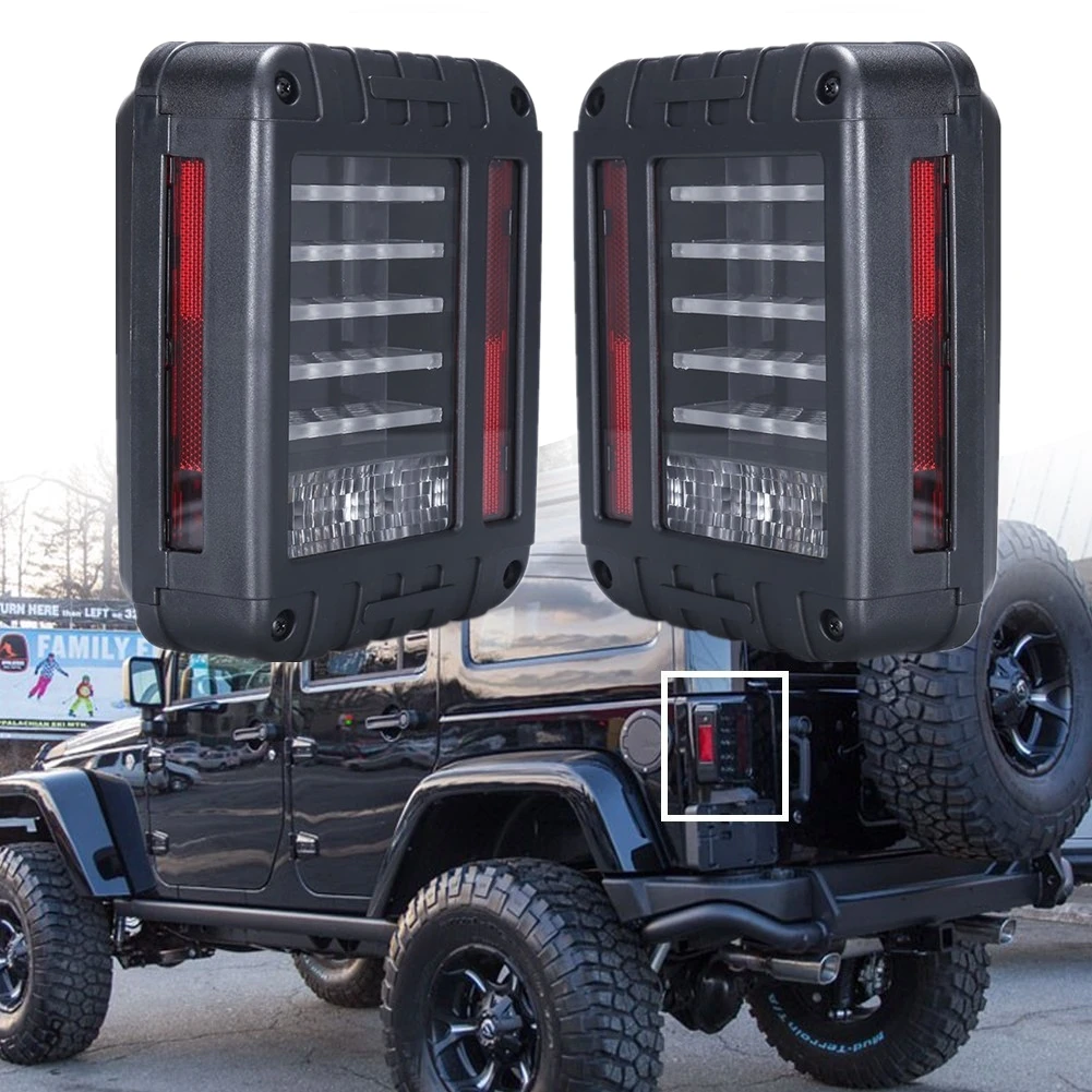 Автомобильные светодиодные фары 12V, хвост светильник для Jeep Wrangler JK JKU спортивные сахара свободу Rubicon 2007 - 2018 задний стоп-сигнал заднего вида сигнала поворота светильник s
Автомобильные светодиодные фары 12V, хвост светильник для Jeep Wrangler JK JKU спортивные сахара свободу Rubicon 2007 - 2018 задний стоп-сигнал заднего вида сигнала поворота светильник s