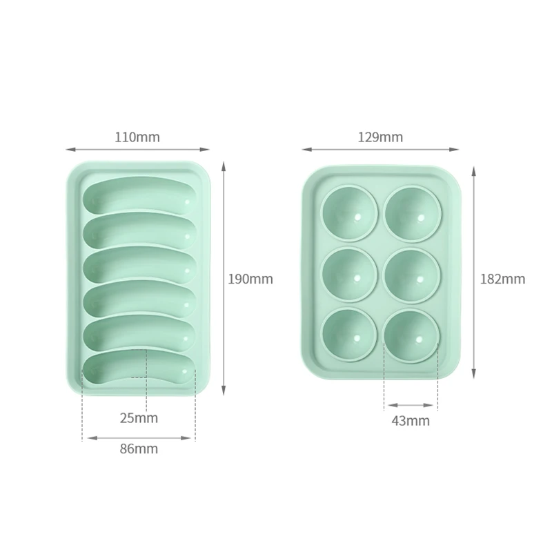 FaSoLa Silicone Hot Dog Mold Sausage Meatball Maker Home DIY Mould Children's Supplementary Food Tools
FaSoLa Silicone Hot Dog Mold Sausage Meatball Maker Home DIY Mould Children's Supplementary Food Tools