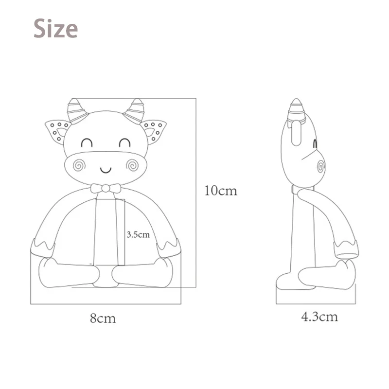 1pc Food Grade Silicone Teether Cartoon Safe Chewable Baby Handle Teething BPA-Free Toys Pacifier Pendant Necklace Accessories
1pc Food Grade Silicone Teether Cartoon Safe Chewable Baby Handle Teething BPA-Free Toys Pacifier Pendant Necklace Accessories