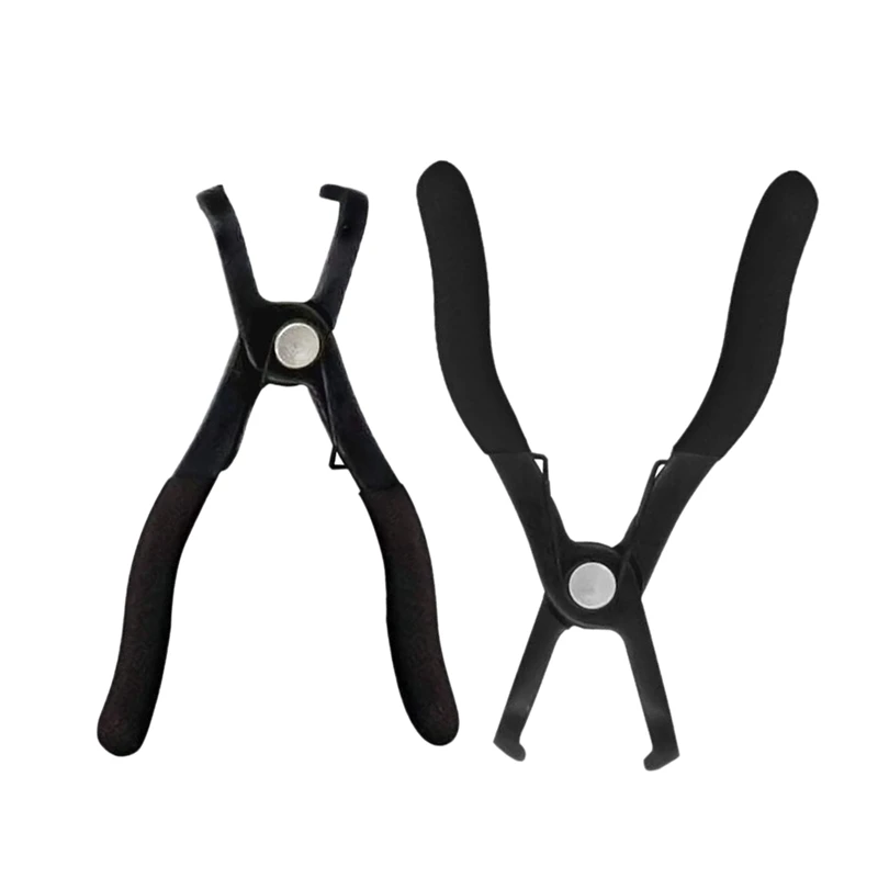 2Pcs Push Pin Pliers Set, 30 Degree and 80 Degree Plastic Fastener Remover Tool, Snap Rings and Body Clip Removal Tool, Rivet Pu
2Pcs Push Pin Pliers Set, 30 Degree and 80 Degree Plastic Fastener Remover Tool, Snap Rings and Body Clip Removal Tool, Rivet Pu