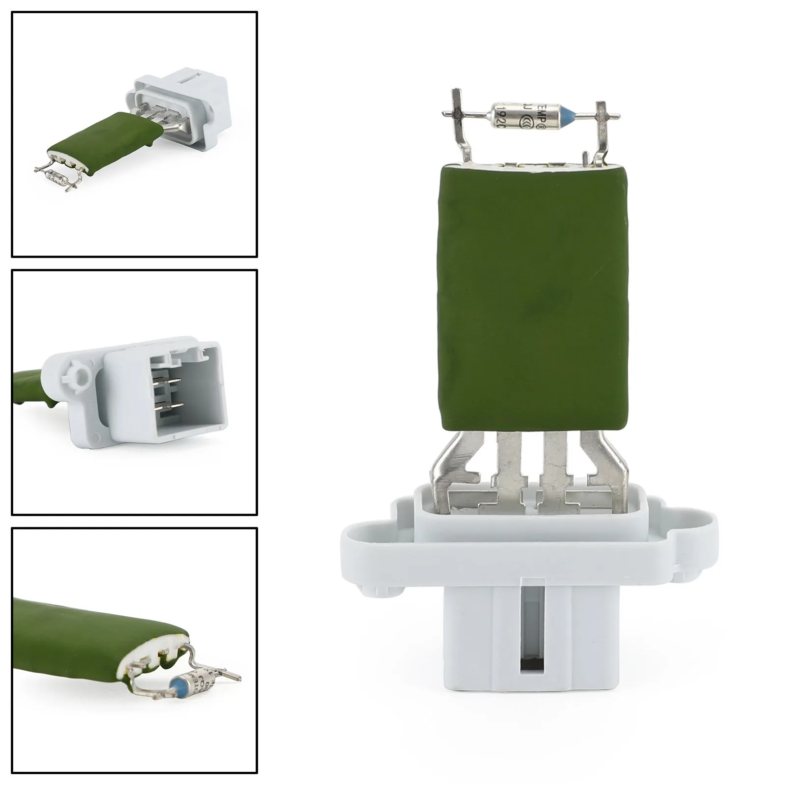9.5 * 6.2 * 2.6cm Heater Blower Resistor For F-ord Fiesta MK7 Heater Blower Fan Resistor 1325972 Resister 2008-2018
9.5 * 6.2 * 2.6cm Heater Blower Resistor For F-ord Fiesta MK7 Heater Blower Fan Resistor 1325972 Resister 2008-2018