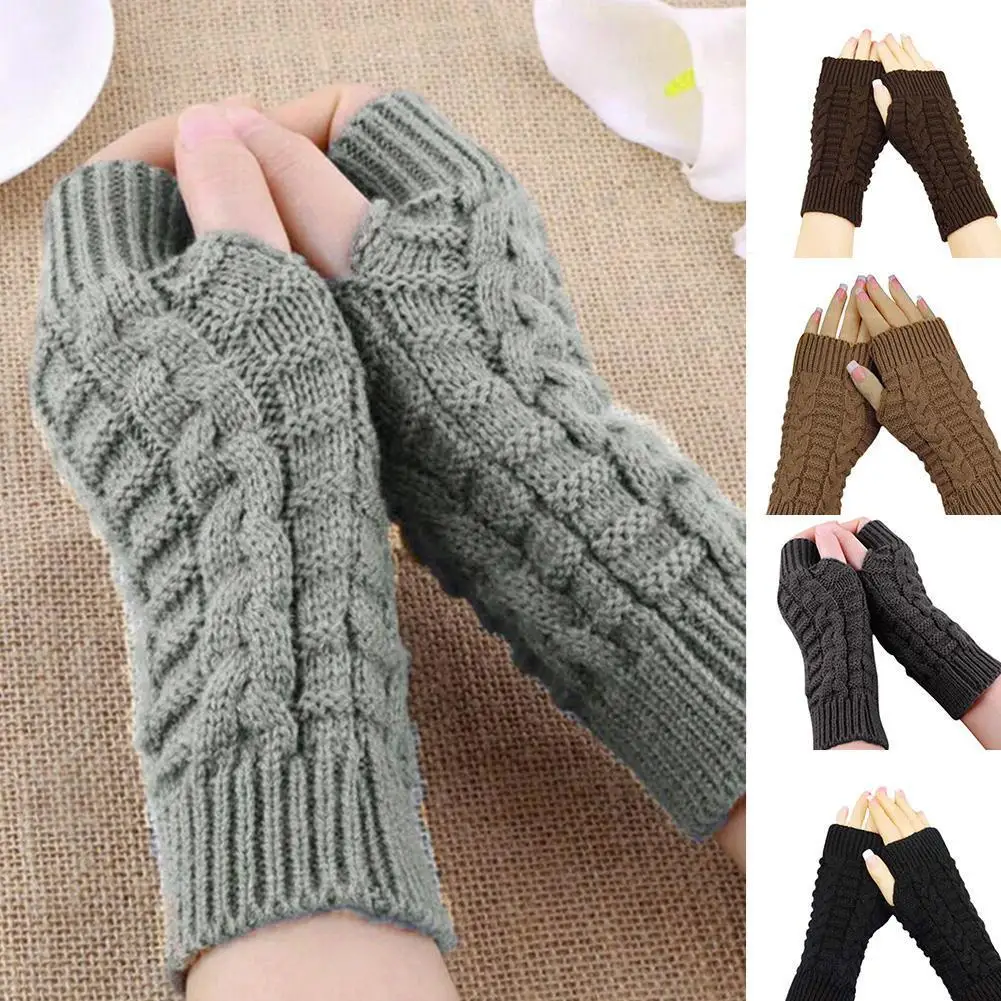 Half Finger Gloves For Women Winter Soft Warm Wool Knitting Arm Gloves Soft Warm Mittens Gloves Unisex
Half Finger Gloves For Women Winter Soft Warm Wool Knitting Arm Gloves Soft Warm Mittens Gloves Unisex