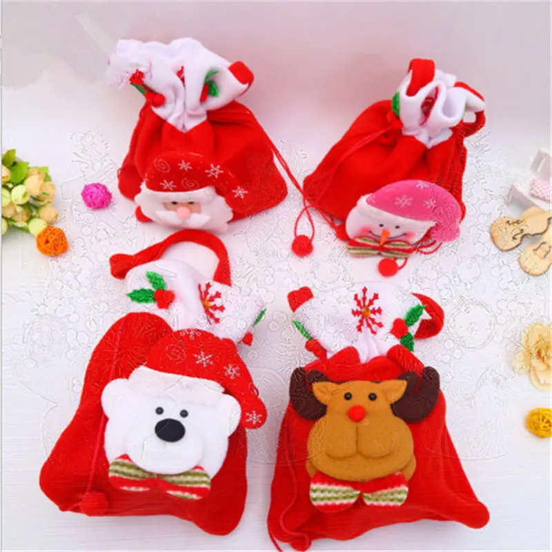 Creative Christmas Tree Pattern Santa Claus Candy Bag Handbag Home Party Decoration Gift Bag Christmas Supplies Gift Box
Creative Christmas Tree Pattern Santa Claus Candy Bag Handbag Home Party Decoration Gift Bag Christmas Supplies Gift Box