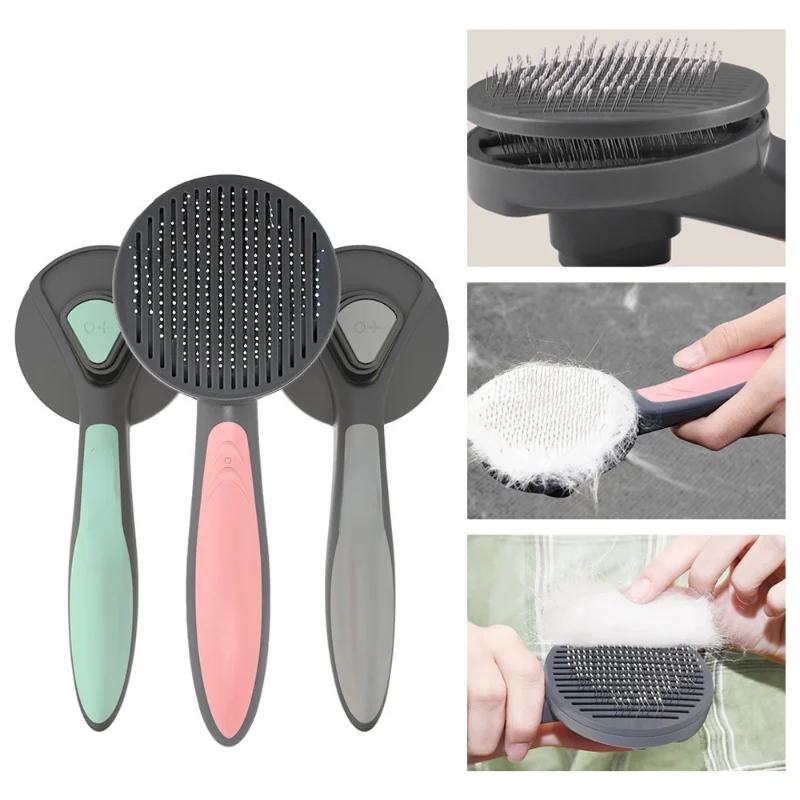 Cat Comb Dog Comb Pet Dog Cat Automatic Hair Removal Brush Dog Hair Special Needle Comb Pet Grooming Tools Pet Supplies
Cat Comb Dog Comb Pet Dog Cat Automatic Hair Removal Brush Dog Hair Special Needle Comb Pet Grooming Tools Pet Supplies