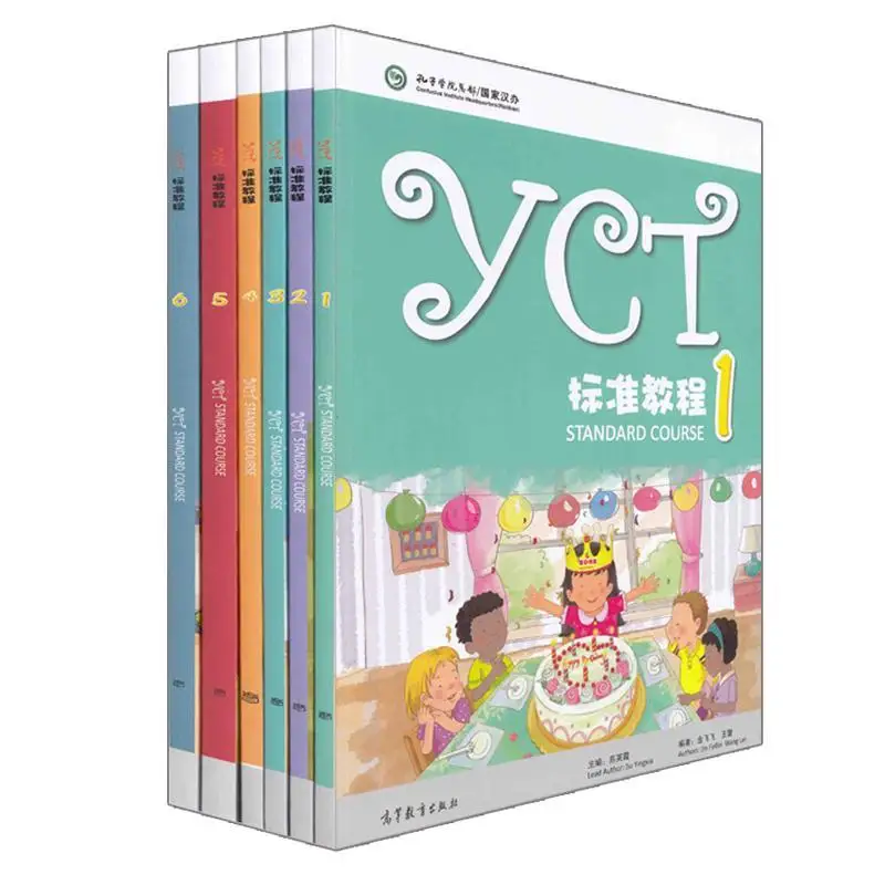 YCT Standard Course 1-6 Chinese Textbook +Activity Book For Entry Level Primary School And Middle School Students From Oversea
YCT Standard Course 1-6 Chinese Textbook +Activity Book For Entry Level Primary School And Middle School Students From Oversea