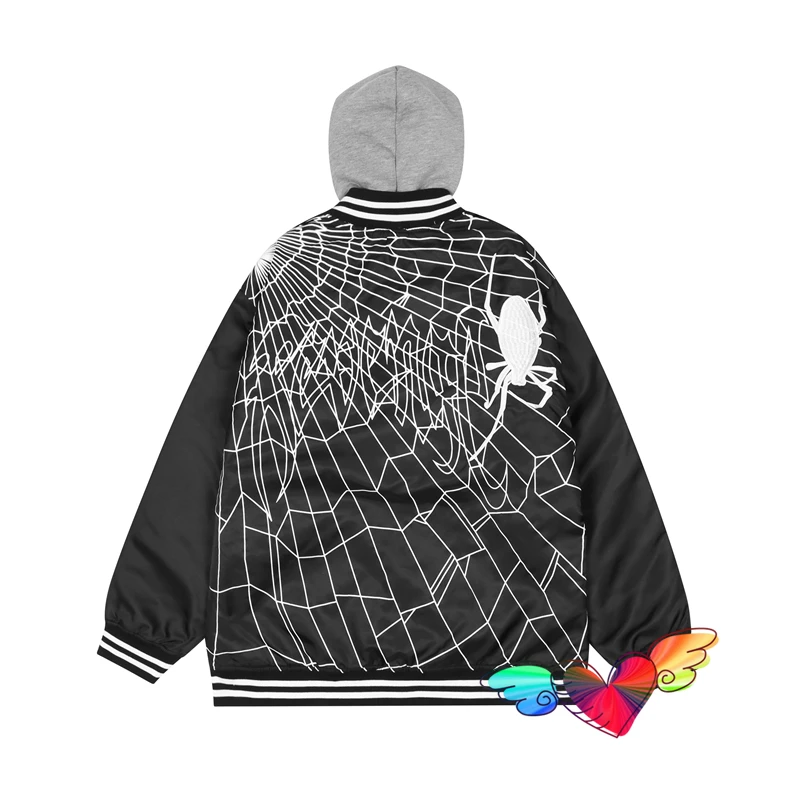 Logo Revenge Jackets Men Women 1:1 High Quality Spider Web Graphic XXXtentacion Revenge Varsity Baseball Jackets Bomber Coats
Logo Revenge Jackets Men Women 1:1 High Quality Spider Web Graphic XXXtentacion Revenge Varsity Baseball Jackets Bomber Coats