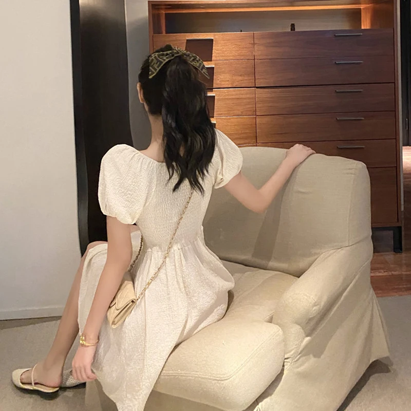 Women Summer Dress Female Vestidos Casual V Neck Solid Color Dresses Front Buttons Dresses Retro Purple Dresses For Women 2021
Women Summer Dress Female Vestidos Casual V Neck Solid Color Dresses Front Buttons Dresses Retro Purple Dresses For Women 2021