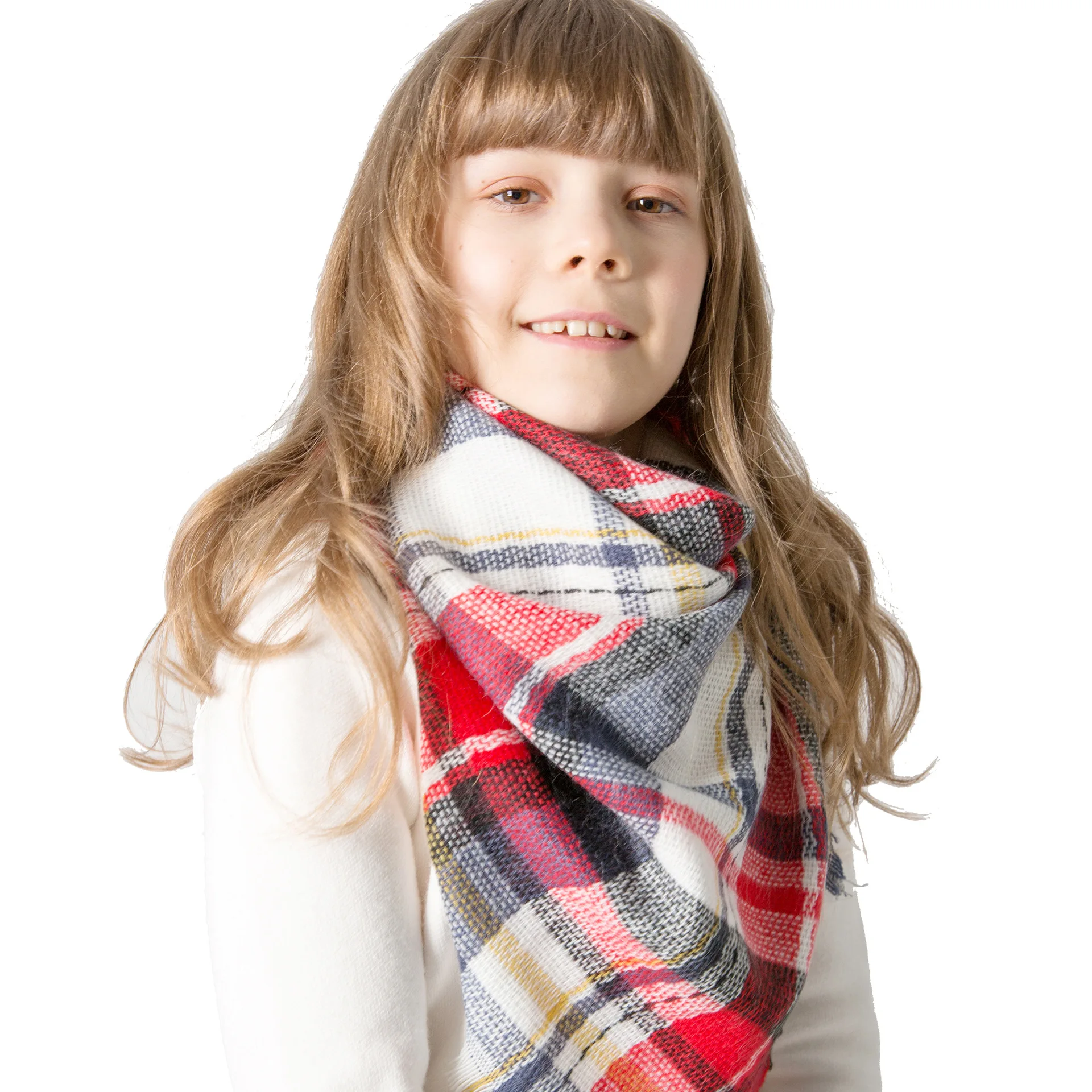 New Fashion Autumn and Winter Imitation Cashmere Triangular Scarf Children's Plaid Neck Keep Warm Shawl Girls Chirstmas Gift
New Fashion Autumn and Winter Imitation Cashmere Triangular Scarf Children's Plaid Neck Keep Warm Shawl Girls Chirstmas Gift