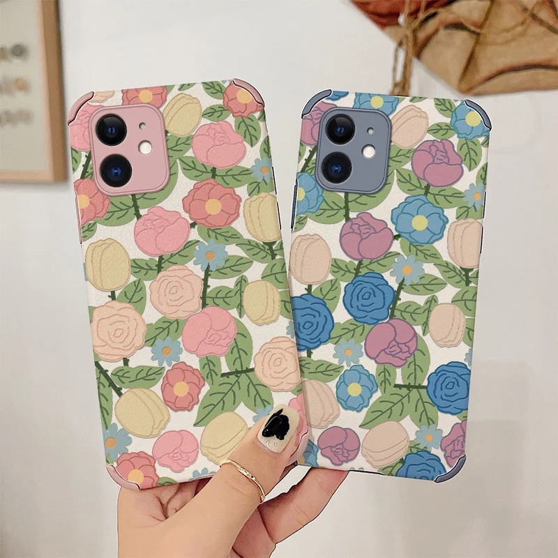 Pink Rose Phone Case For iPhone 12 Pro Max Mini 11 Pro Max X XS XR XSMAX SE2020 8 8Plus 7 7Plus 6 6S Plus Lambskin Cover
Pink Rose Phone Case For iPhone 12 Pro Max Mini 11 Pro Max X XS XR XSMAX SE2020 8 8Plus 7 7Plus 6 6S Plus Lambskin Cover
