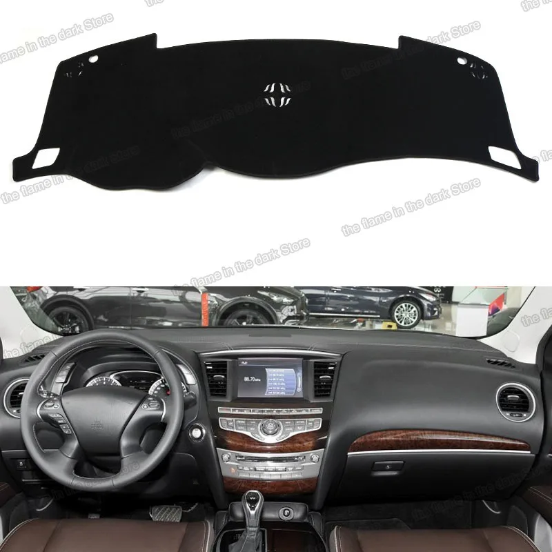 Lsrtw2017 Car Dashboard Cover Mats Avoid Light Pad Instrument Platform Desk Carpets for Infiniti Qx60 2014 2015 2016 2017 2018
Lsrtw2017 Car Dashboard Cover Mats Avoid Light Pad Instrument Platform Desk Carpets for Infiniti Qx60 2014 2015 2016 2017 2018
