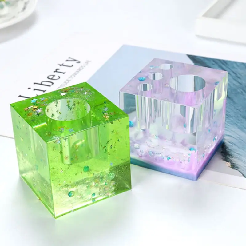 Jewelry Tools DIY Crystal Flower Insert Silicone Mold For Resin Handmade Flowerpot Plant Potted Pen Holder Epoxy Resin Molds
Jewelry Tools DIY Crystal Flower Insert Silicone Mold For Resin Handmade Flowerpot Plant Potted Pen Holder Epoxy Resin Molds