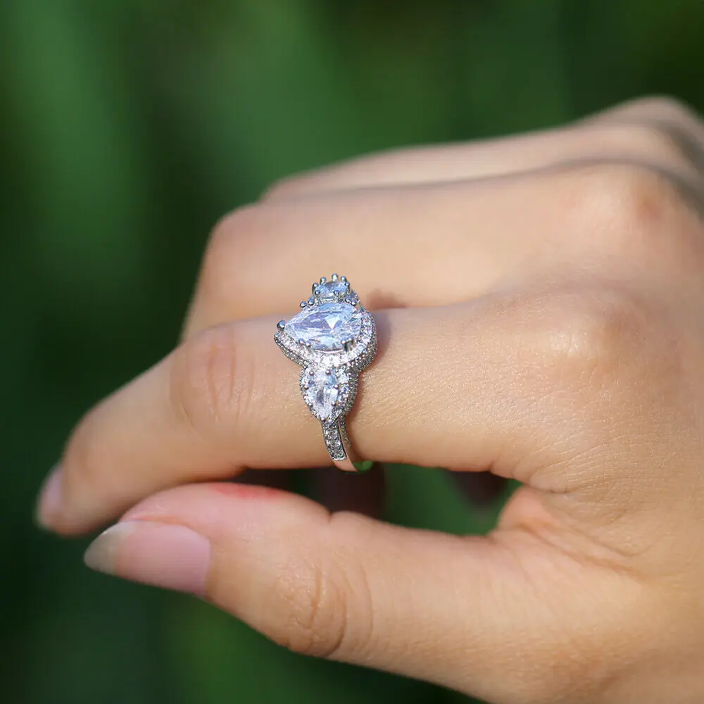 Fashion Silver Color Promise Engagement Rings White Love Heart Zircon Wedding For Women Anniversary Ring Jewelry D5P930
Fashion Silver Color Promise Engagement Rings White Love Heart Zircon Wedding For Women Anniversary Ring Jewelry D5P930