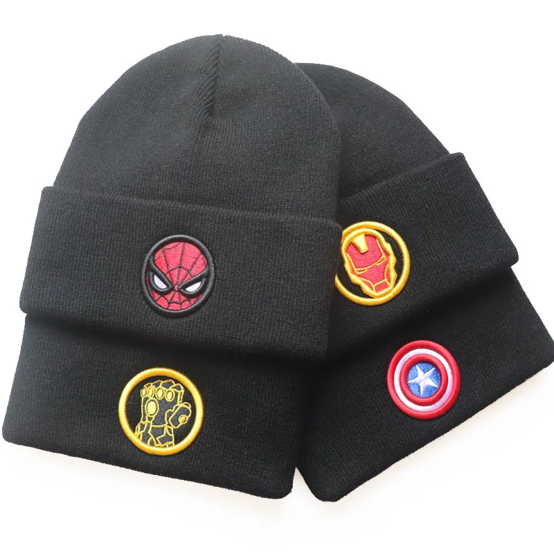 Women's Men's Hats Cartoon Super Heros Beanies Fashion Autumn Winter Knitted Hats For Women Girls Ladies Caps Bonnets Skullies
Women's Men's Hats Cartoon Super Heros Beanies Fashion Autumn Winter Knitted Hats For Women Girls Ladies Caps Bonnets Skullies