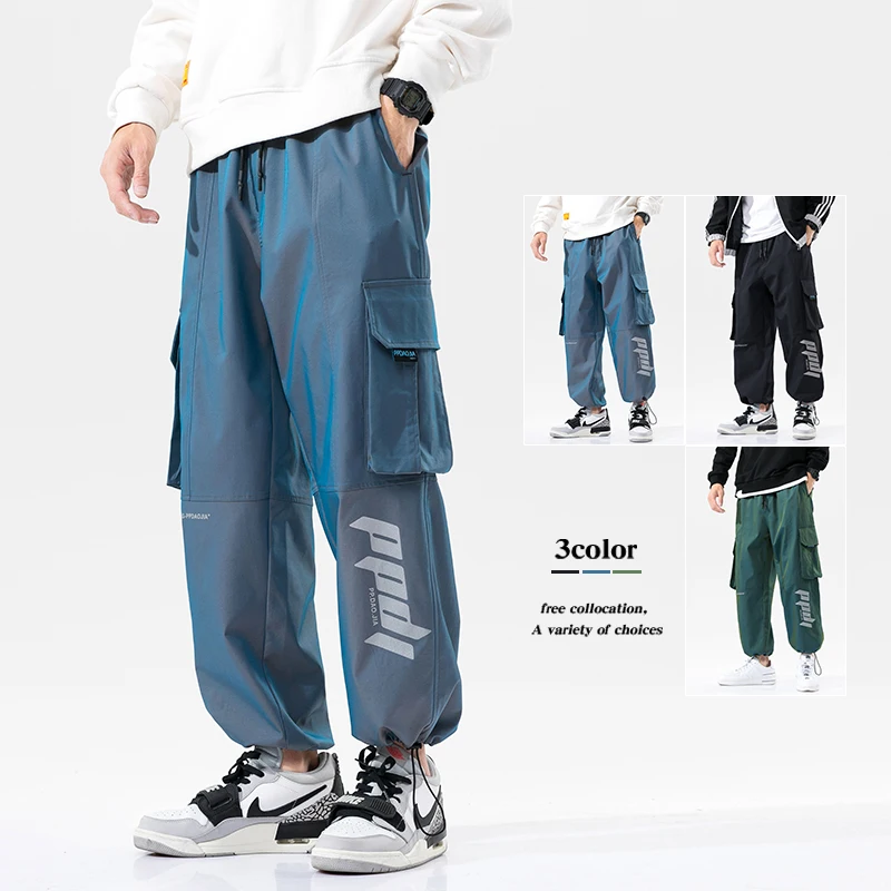 Hip Hop Hip Hop Reflective Men Harem Pants 2020 Streetwear Men's Joggers Pants Gradient Man Trousers Pants
Hip Hop Hip Hop Reflective Men Harem Pants 2020 Streetwear Men's Joggers Pants Gradient Man Trousers Pants