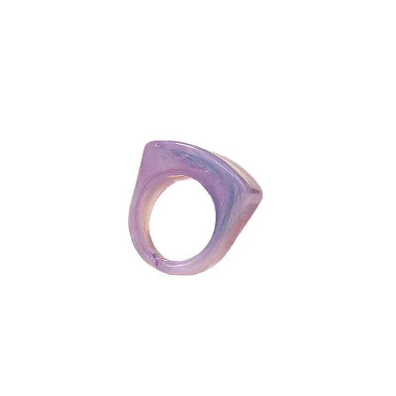 New Fashion Geometric Square Circular Resin Acrylic Purple Gray Color Mixing Rings For Women Girls Party Hip Hop Jewelry Gifts
New Fashion Geometric Square Circular Resin Acrylic Purple Gray Color Mixing Rings For Women Girls Party Hip Hop Jewelry Gifts