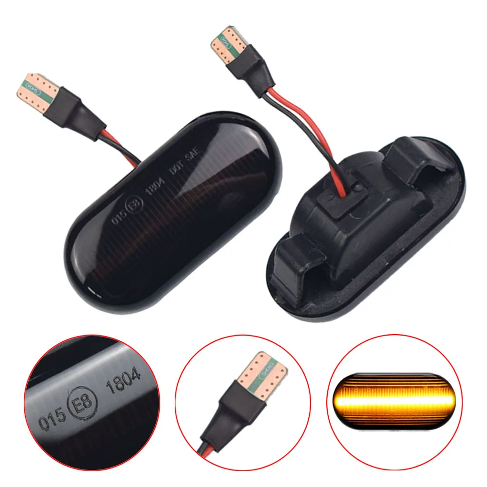 1 Pair Blinker Signal Lamp LED Car Dynamic Side Marker Turn Light For Nissan Qashqai Navara Micra 350Z Note Pathfinder |