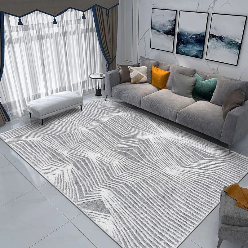 Nordic Concise Gray Carpet For Living Room Light Luxury Striped Bedroom Rug Home Decor Coffee Table Floor Mat Soft Bedside Rug
Nordic Concise Gray Carpet For Living Room Light Luxury Striped Bedroom Rug Home Decor Coffee Table Floor Mat Soft Bedside Rug