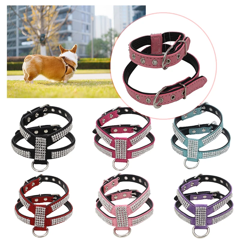 Dog Collar Adjustable Pet Products pet Necklace Dog Harness Leash Quick Release Bling Rhinestone Dropship
Dog Collar Adjustable Pet Products pet Necklace Dog Harness Leash Quick Release Bling Rhinestone Dropship