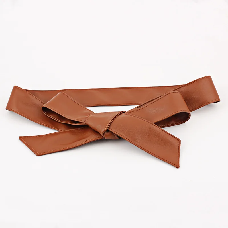Bowknot PU Leather Waistband Tie Wrap Around Waist Belt Women Belt Super Long Soft Leather Cummerbund Lace-Up Slimming Girdle
Bowknot PU Leather Waistband Tie Wrap Around Waist Belt Women Belt Super Long Soft Leather Cummerbund Lace-Up Slimming Girdle