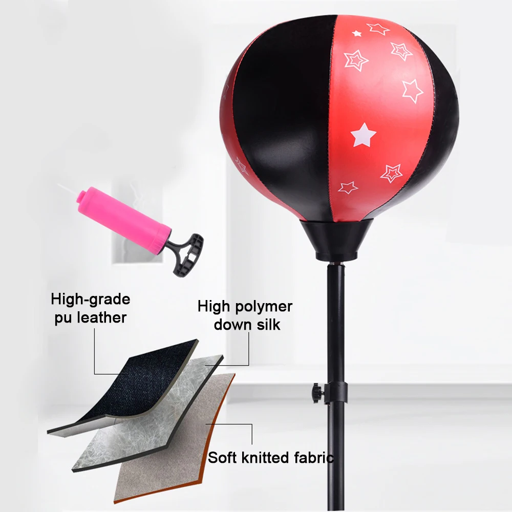 Kids Family Ganme toys Children Boxing Set Adjustable Stand Sports Fitness Toys Home Boxing Fight Training Stress Relief Toy
Kids Family Ganme toys Children Boxing Set Adjustable Stand Sports Fitness Toys Home Boxing Fight Training Stress Relief Toy