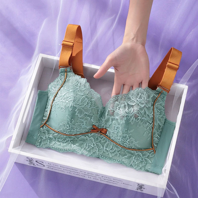 Латексное нижнее белье, собирает, регулирует тип, чтобы получить боковой молочный женский без стального кольца, маленькая грудь, кружевной спинки, сексуальный бюстгальтер
Латексное нижнее белье, собирает, регулирует тип, чтобы получить боковой молочный женский без стального кольца, маленькая грудь, кружевной спинки, сексуальный бюстгальтер