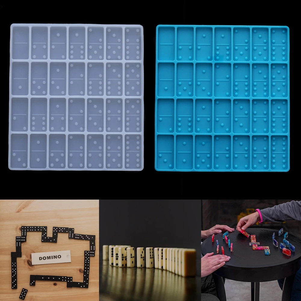 1Pc 28 Cavities Silicone Domino Game Casting Mould Epoxy Resin Crystal Mold Clay For DIY Resin Craft Pendant Jewelry Making Tool
1Pc 28 Cavities Silicone Domino Game Casting Mould Epoxy Resin Crystal Mold Clay For DIY Resin Craft Pendant Jewelry Making Tool