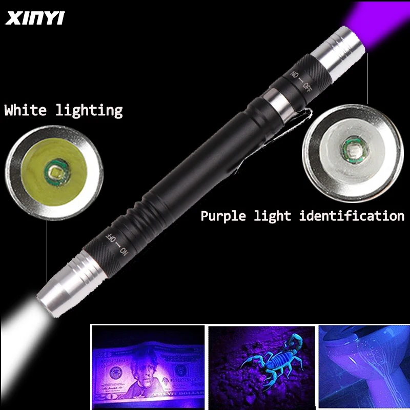 2 in 1 Professional Medical Pen Light UV Flashlight First Aid Mini Torch Handy Work Wahite Light for Doctor Nurse Diagnosis
2 in 1 Professional Medical Pen Light UV Flashlight First Aid Mini Torch Handy Work Wahite Light for Doctor Nurse Diagnosis