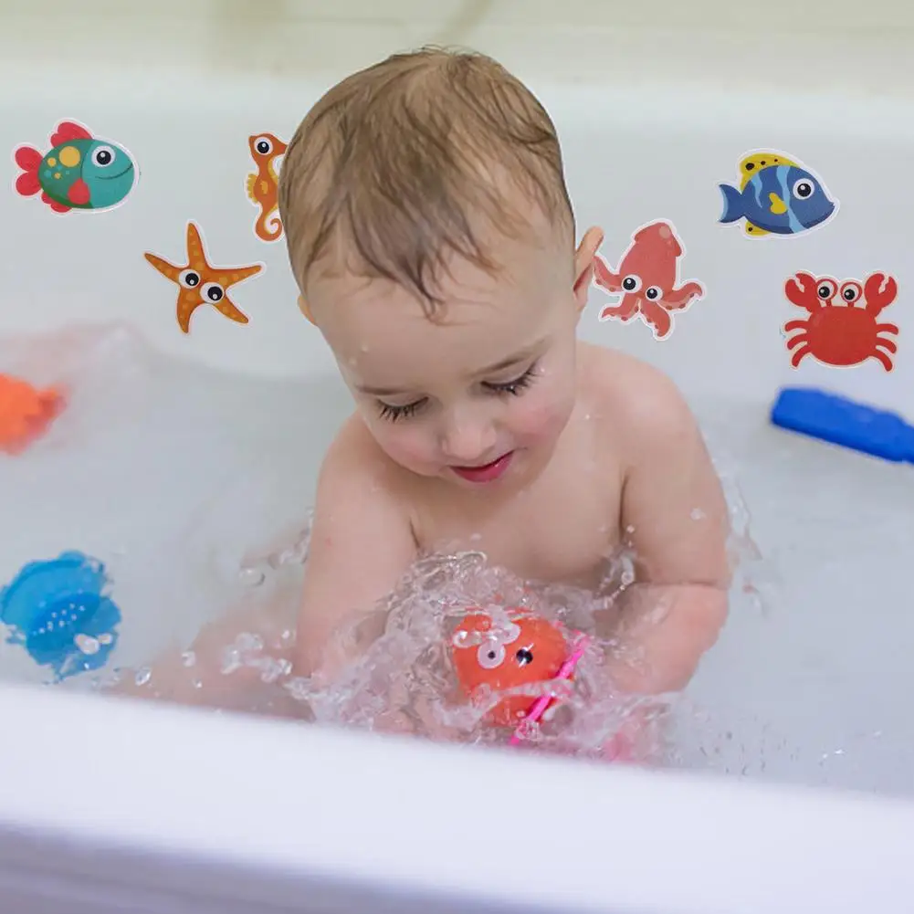 9Pcs Cartoon Sea Animal Tile Sticker Waterproof Baby Bathtub Sticker Removable Anti Slip Decal Bathroom Decoration Sticker
9Pcs Cartoon Sea Animal Tile Sticker Waterproof Baby Bathtub Sticker Removable Anti Slip Decal Bathroom Decoration Sticker