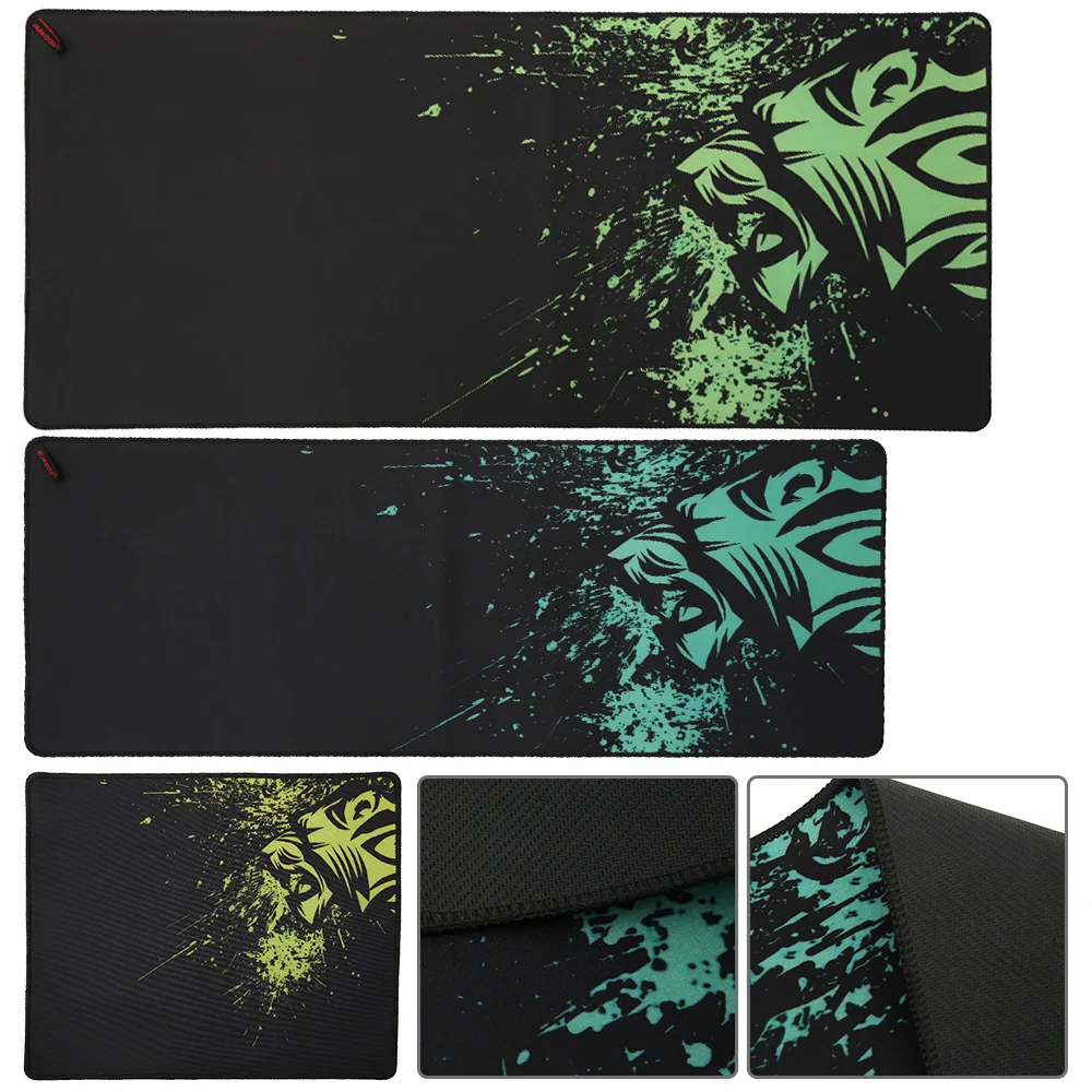 Green Print Large Gaming Mouse Pad Computer Gaming Mousepad Anti-slip Natural Rubber Mouse Mat Keyboard Pad For Laptop Computer 
Green Print Large Gaming Mouse Pad Computer Gaming Mousepad Anti-slip Natural Rubber Mouse Mat Keyboard Pad For Laptop Computer