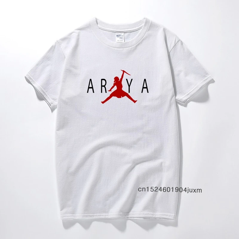 Winter Coming Arya Stark GOT AIR T-Shirt Men New Summer Streetwear Casual T shirt Unisex Cotton Short Sleeves Tee Shirt Top
Winter Coming Arya Stark GOT AIR T-Shirt Men New Summer Streetwear Casual T shirt Unisex Cotton Short Sleeves Tee Shirt Top