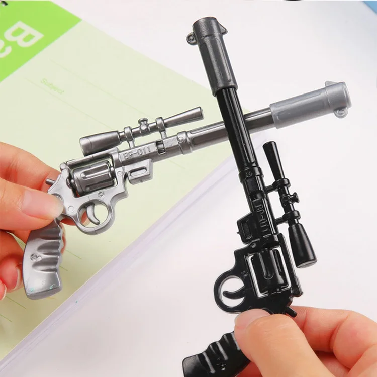 2 pcs/lot Cool Gun Ballpoint Pen Boys Pen Toy Pen Kawaii Plastic Ball pens For kids Boys Gift Novelty Stationery School Supplies
2 pcs/lot Cool Gun Ballpoint Pen Boys Pen Toy Pen Kawaii Plastic Ball pens For kids Boys Gift Novelty Stationery School Supplies
