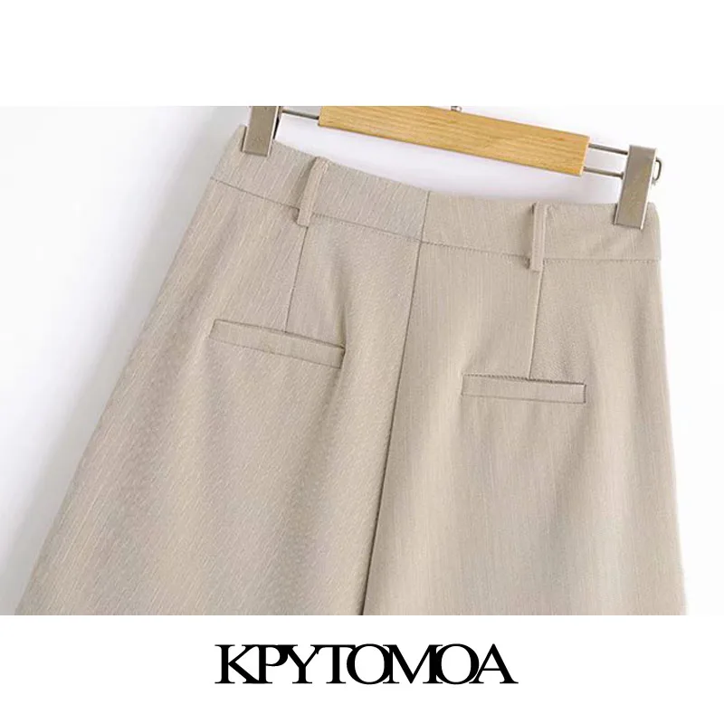KPYTOMOA Women 2020 Chic Fashion Office Wear Side Pockets Shorts Vintage High Waist Zipper Fly Female Short Pants Mujer
KPYTOMOA Women 2020 Chic Fashion Office Wear Side Pockets Shorts Vintage High Waist Zipper Fly Female Short Pants Mujer