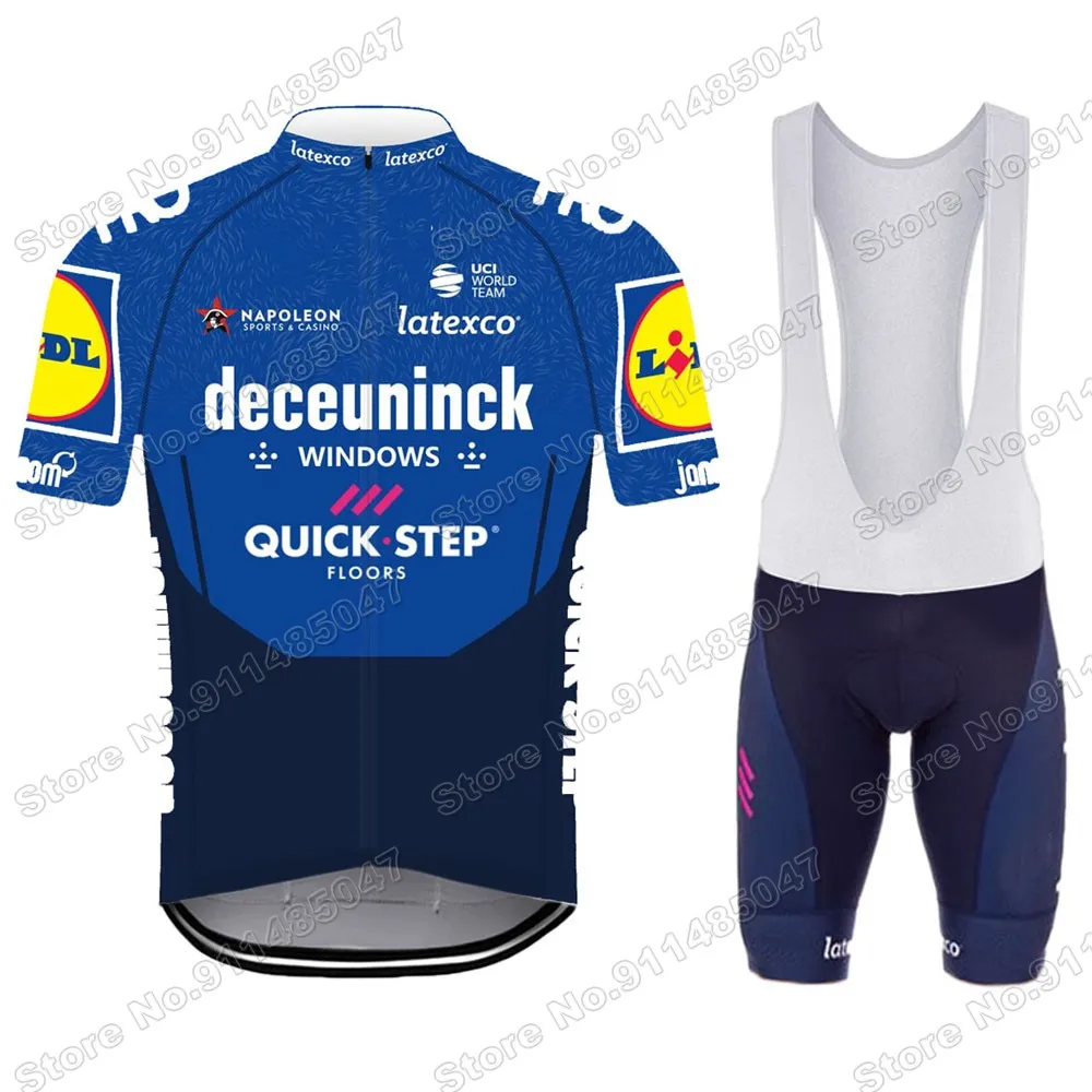 Men's Quick Step Champion 2021 Cycling Jersey Set Summer Clothing Road Bike Suit Mountain Bicycle Shirt Bib Shorts MTB Maillot
Men's Quick Step Champion 2021 Cycling Jersey Set Summer Clothing Road Bike Suit Mountain Bicycle Shirt Bib Shorts MTB Maillot