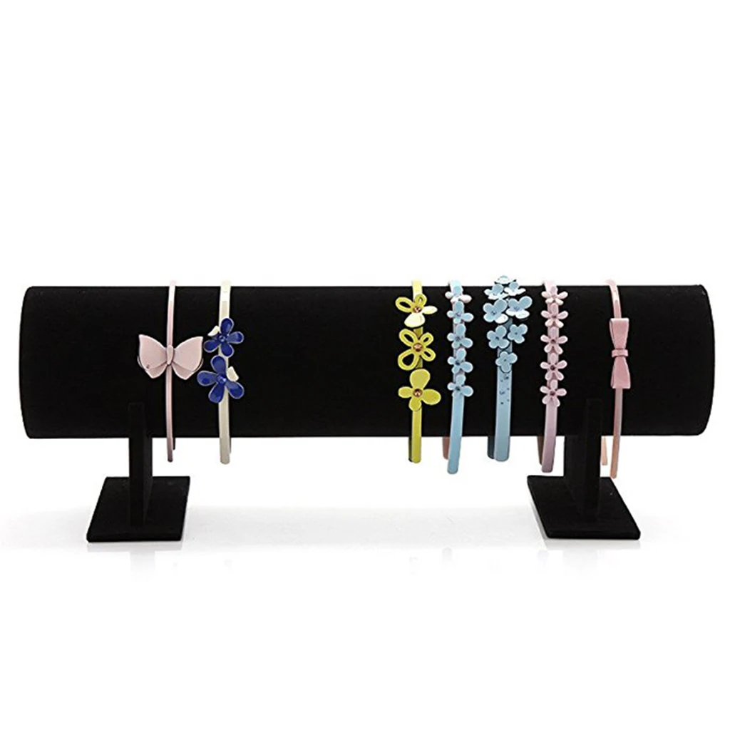 Bracelet Holder Display Velvet Hair Band Jewelry Stand For Headdress Storage Headwear display stand black
Bracelet Holder Display Velvet Hair Band Jewelry Stand For Headdress Storage Headwear display stand black