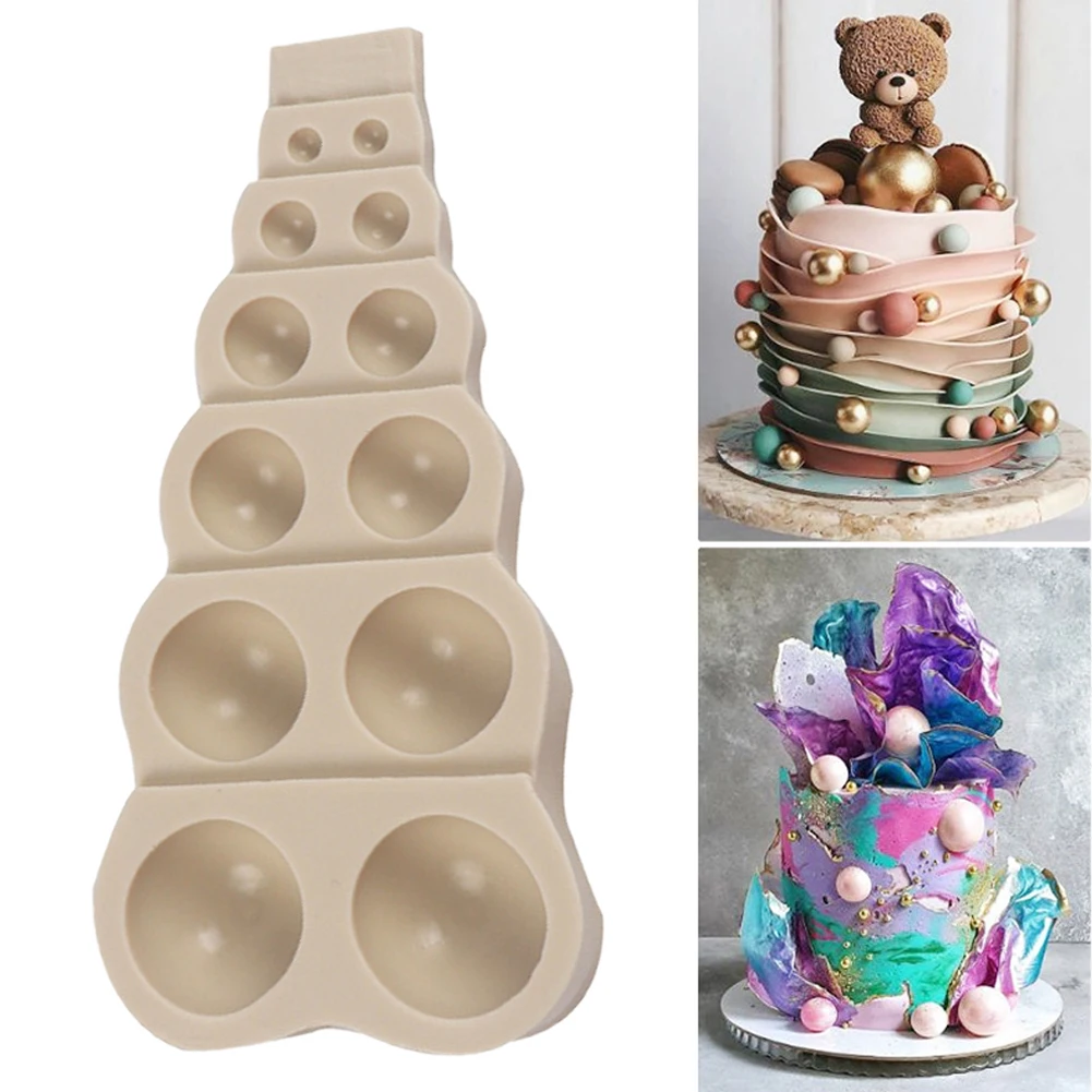 3d Pearl Silicone Mould Bead Pearl Mould Chocolate Cake Candy Simple Operation For Cake Bakeware Gadgets Mould Tools
3d Pearl Silicone Mould Bead Pearl Mould Chocolate Cake Candy Simple Operation For Cake Bakeware Gadgets Mould Tools