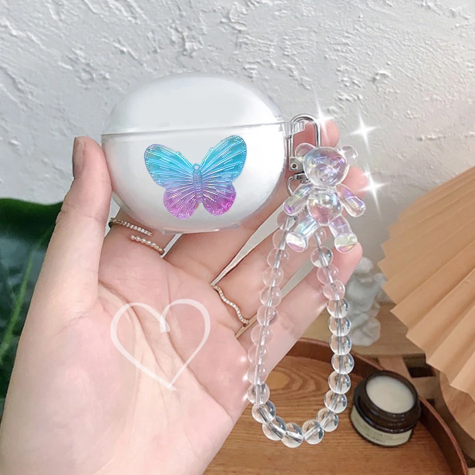 Мягкий прозрачный чехол для Huawei Freebuds 3, защитный чехол, брелок-бабочка с кристаллами, медведь, чехол для наушников Freebuds3, защитный чехол
Мягкий прозрачный чехол для Huawei Freebuds 3, защитный чехол, брелок-бабочка с кристаллами, медведь, чехол для наушников Freebuds3, защитный чехол