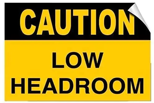 Vintage Retro Metal Sign 12x8,Caution Low Headroom Materials Iron Painting Tin Sign Wall Decor for Cafe Bar Pub Home Beer
Vintage Retro Metal Sign 12x8,Caution Low Headroom Materials Iron Painting Tin Sign Wall Decor for Cafe Bar Pub Home Beer