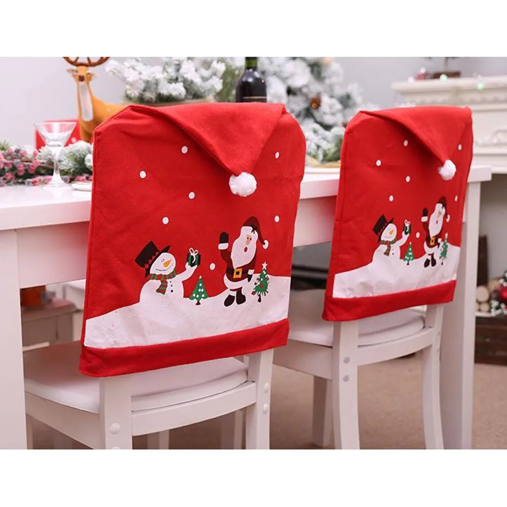 1Pcs Christmas Old Man Snowman Chair Cover Red Printing Hotel Banquet Chair Cover Stool Cover Christmas Xman Home Decorations
1Pcs Christmas Old Man Snowman Chair Cover Red Printing Hotel Banquet Chair Cover Stool Cover Christmas Xman Home Decorations