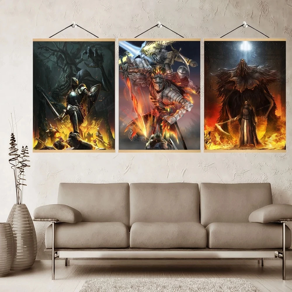 The game posters and prints "Dark Souls" are printed on canvas with high quality, and the wall art pictures are home decorations
The game posters and prints "Dark Souls" are printed on canvas with high quality, and the wall art pictures are home decorations