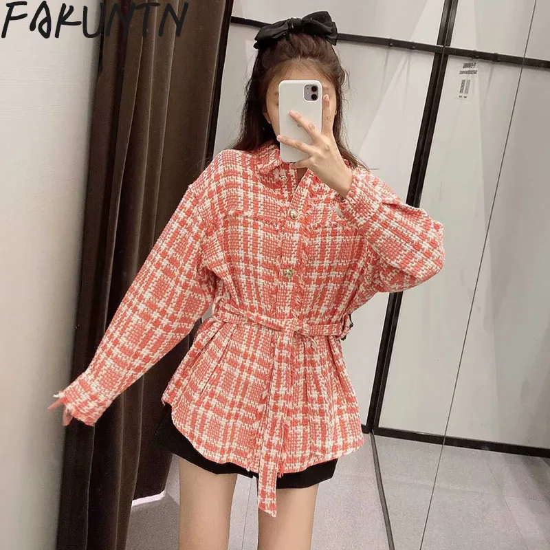 Za Spring Women Jacket 2021 Fashion With Belt Lapel Collar Jacket Coat Vintage Long Sleeve Frayed Tassel Female Outerwear Tops
Za Spring Women Jacket 2021 Fashion With Belt Lapel Collar Jacket Coat Vintage Long Sleeve Frayed Tassel Female Outerwear Tops