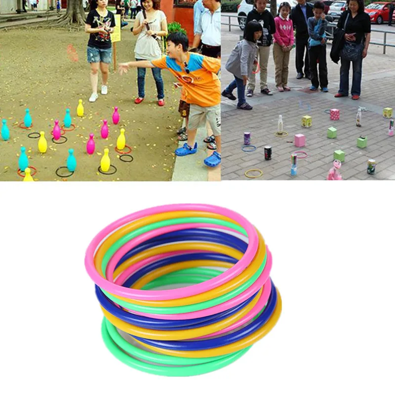 10pcs/ Lot Plastic Circles for Funny Parent-child Interactive Catching The Gift Game Anti Stress Toys Baby Kids Sports Training
10pcs/ Lot Plastic Circles for Funny Parent-child Interactive Catching The Gift Game Anti Stress Toys Baby Kids Sports Training