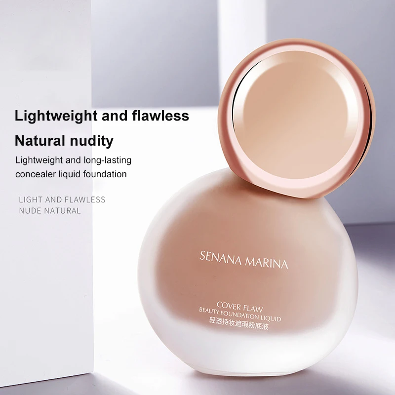 New Lightweight Foundation Liquid Cover Flaw Pore Lasting Concealer Natural Oil Control Moisturizing Makeup Cosmetic Bulb TSLM1
New Lightweight Foundation Liquid Cover Flaw Pore Lasting Concealer Natural Oil Control Moisturizing Makeup Cosmetic Bulb TSLM1