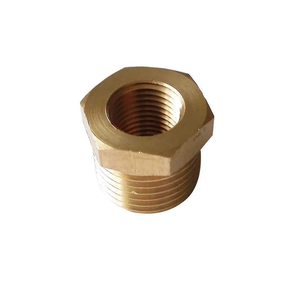3 шт латунный фитинг для труб Редукторная втулка 3/8 "Папа BSPT * 1/4" Мама
