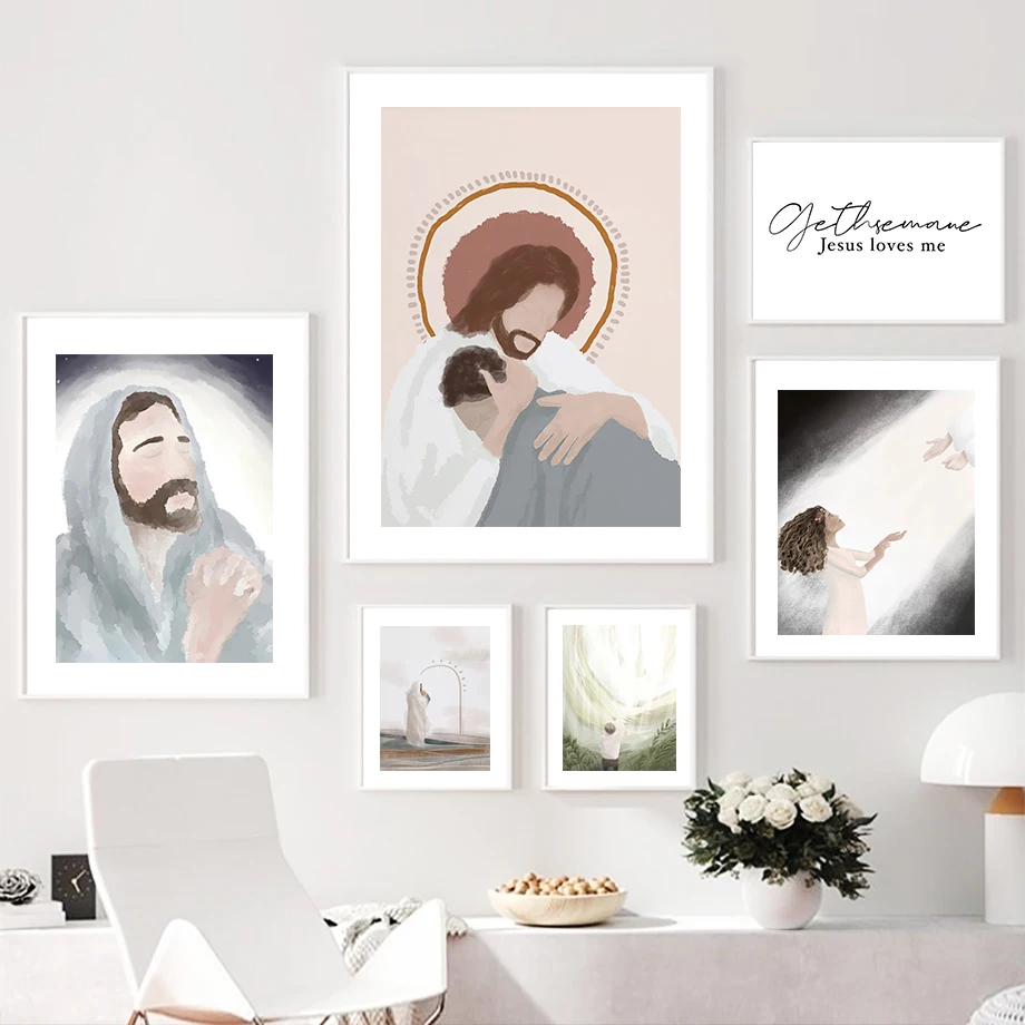 Christ Jesus Biblical Stories Family Kids Wall Art Canvas Painting Nordic Posters And Prints Wall Pictures For Living Room Decor
Christ Jesus Biblical Stories Family Kids Wall Art Canvas Painting Nordic Posters And Prints Wall Pictures For Living Room Decor