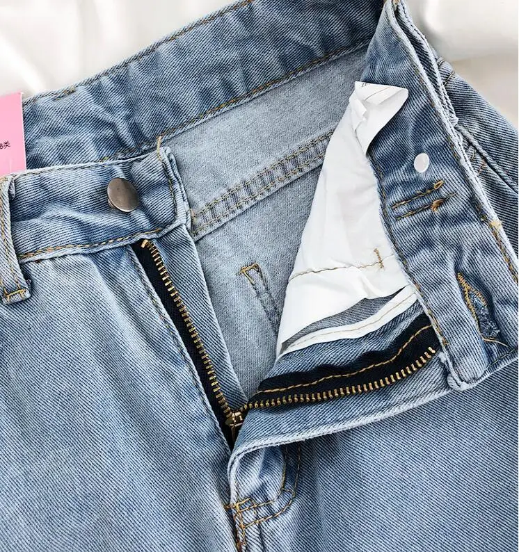 Basic light-colored washed retro high waist loose slim wide leg trousers jeans women
Basic light-colored washed retro high waist loose slim wide leg trousers jeans women