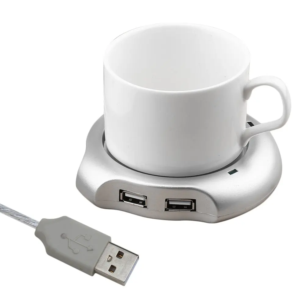 Fashionable USB Insulation Coaster Heater Heat Insulation Electric Multifunctional Coffee Cup Mug Mat Pad Home Office Accessory
Fashionable USB Insulation Coaster Heater Heat Insulation Electric Multifunctional Coffee Cup Mug Mat Pad Home Office Accessory