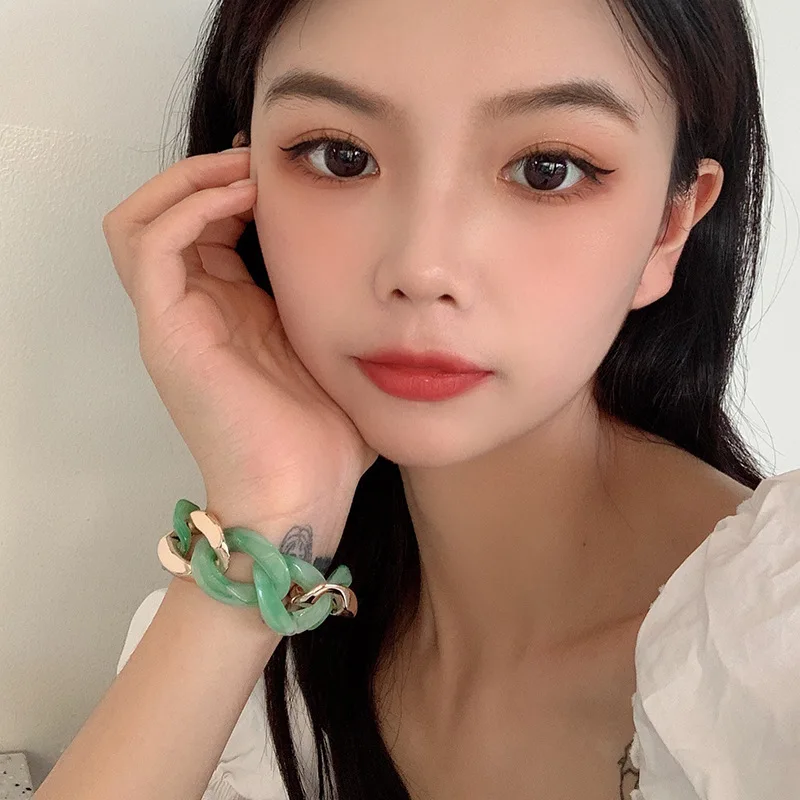 Cold Wind Women's Simple Resin Bracelet Ins Niche French Retro Temperament Handmade Girlfriends Bracelet Women Korean Bracelets
Cold Wind Women's Simple Resin Bracelet Ins Niche French Retro Temperament Handmade Girlfriends Bracelet Women Korean Bracelets