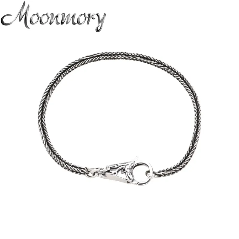 Moonmory 100% 925 Sterling Silver Branch Shape Gray Vintage Style Hook Bracelet For Unisex Suitable for Bead Charms DIY Jewelry
Moonmory 100% 925 Sterling Silver Branch Shape Gray Vintage Style Hook Bracelet For Unisex Suitable for Bead Charms DIY Jewelry