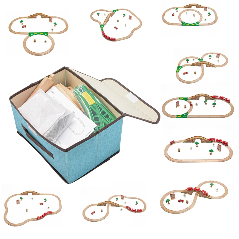 Деревянная железная дорога 9 в 1, игрушечный поезд, деревянный трек, детский поезд, набор деревянных перил
Деревянная железная дорога 9 в 1, игрушечный поезд, деревянный трек, детский поезд, набор деревянных перил